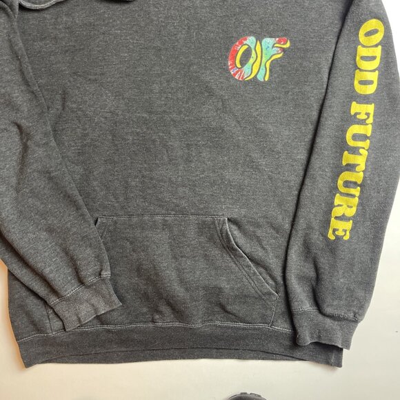 Odd Future Pullover Hoodie Men Large (fit M) Gray Tie Dye logo (Please read) - Picture 5 of 11